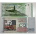 URUGUAY 1998 . FIVE 5 CINCO and TONGA 1998 ONE 1 TAHA BANKNOTES